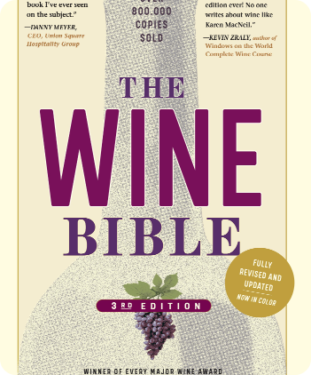 Book cover: The Wine Bible